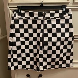 Checkerboard Skirt